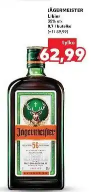 Kaufland Likier Jagermeister oferta