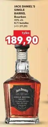 Kaufland Whiskey Jack Daniel's Single Barrel oferta
