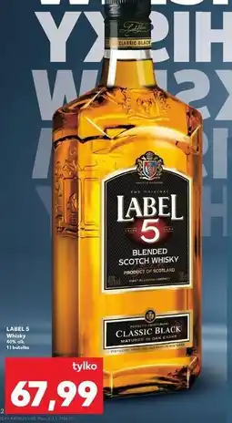 Kaufland Whisky Label 5 oferta