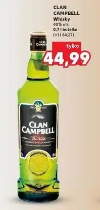 Kaufland Whisky Clan Campbell oferta