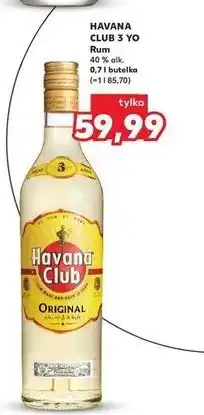 Kaufland Rum Havana Club Anejo 3 Y.o oferta
