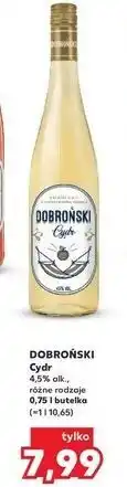 Kaufland Cydr Dobroński oferta