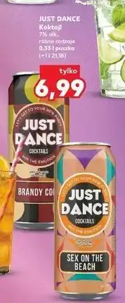 Kaufland Napój sex on the beach Just Dance oferta