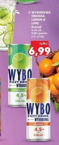 Kaufland Drink orange Wyborowa Fizzy oferta