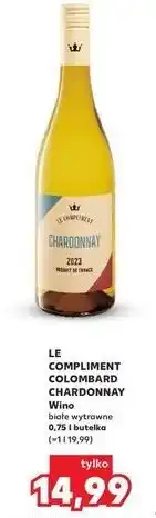 Kaufland Wino Le Compliment Colombard Chardonnay oferta