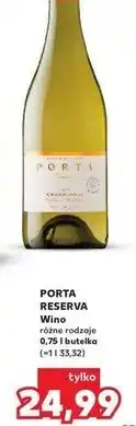 Kaufland Wino Porta Chardonnay oferta
