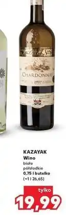 Kaufland Wino Kazayak Chardonnay oferta