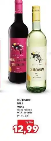 Kaufland Wino Outback Hill Chardonnay oferta
