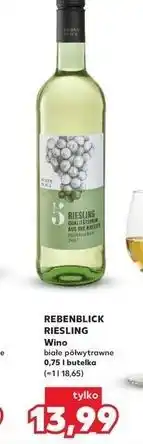 Kaufland Wino Rebenblick Riesling oferta