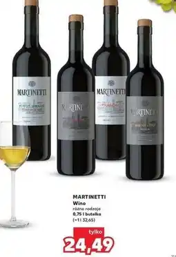 Kaufland Wino Martinetti Primitivo oferta