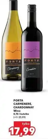 Kaufland Wino Porta Carmenere oferta