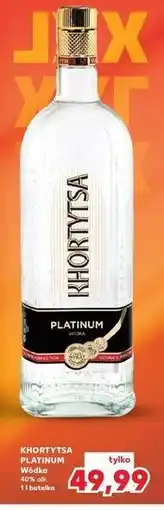 Kaufland Wódka Khortytsa Platinium oferta