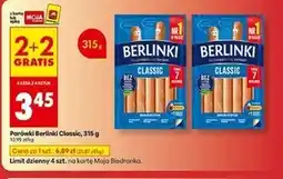 Biedronka Parówki Berlinki oferta