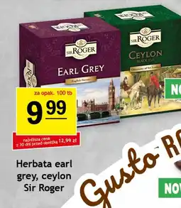 Gram Market Herbata earl grey, ceylon Sir Roger oferta