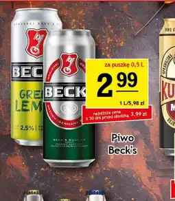 Gram Market Piwo Beck's oferta
