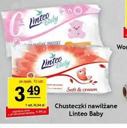 Gram Market Chusteczki nawilżane Linteo Baby oferta