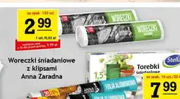 Gram Market Woreczki śniadaniowe z klipsami Anna Zaradna oferta
