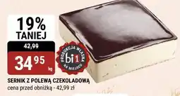 bi1 Sernik z polewą czekoladową bi1 oferta
