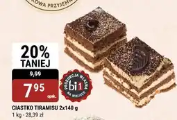bi1 Ciasto tiramisu 2x140g bi1 oferta
