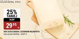 bi1 Ser Złota Gouda z dziurami Mlekovita oferta