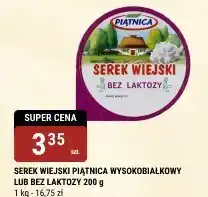 bi1 Serek wiejski Piątnica wysokobiałkowy lub bez laktozy 200g oferta