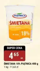 bi1 Śmietana 18% Piątnica 400 g oferta