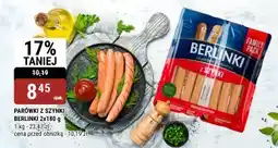 bi1 Parówki Parówki z szynki Berlinki 218 g oferta