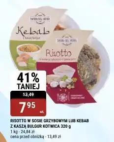 bi1 Risotto Risotto w sosie grzybowym lub kebab z kaszą bulgur Kotwica 320 g oferta