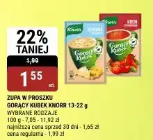 bi1 Zupa Zupa w proszku Gorący Kubek Knorr 13-22 g oferta