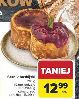 Carrefour Sernik baskijski Carrefour oferta