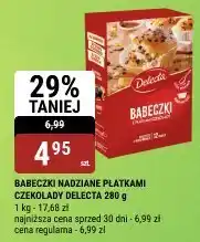 bi1 Babeczki Babeczki nadziane płatkami czekolady Delecta 280 g oferta