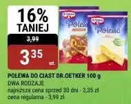 bi1 Polewa Polewa do ciast Dr. Oetker 100 g oferta