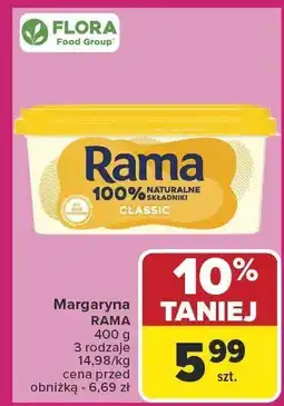 Carrefour Margaryna Rama Flora oferta