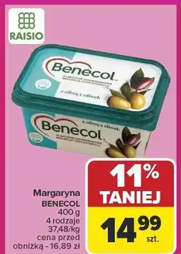Carrefour Margaryna Benecol Raisio oferta