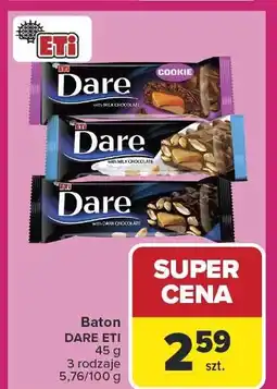 Carrefour Baton Dare, 3 rodzaje Eti oferta