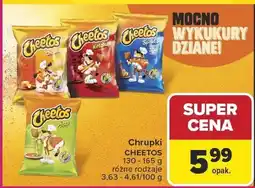 Carrefour Chrupki Cheetos, różne rodzaje oferta