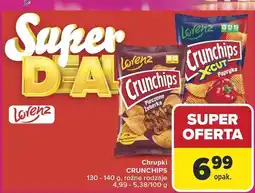 Carrefour Chrupki Crunchips, różne rodzaje Lorenz oferta