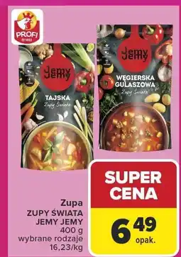 Carrefour Market Zupa węgierska gulaszowa JEMY JEMY 450g oferta