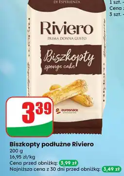 Dino Biszkopty podłużne Riviero 200g oferta