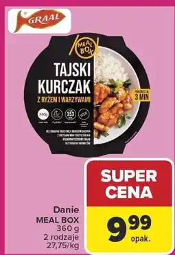 Carrefour Danie tajski kurczak 360g Meal Box oferta