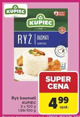 Carrefour Ryż basmati 3x100g Kupiec oferta