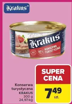 Carrefour Konserwa turystyczna 300g Krakus oferta