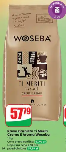 Dino Kawa ziarnista Ti Meriti Crema E Aroma Woseba 1kg oferta
