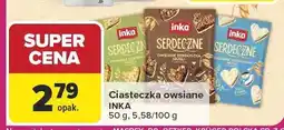Carrefour Ciasteczka owsiane 50 g INKA oferta