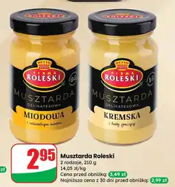 Dino Musztarda Roleski kremska 210g oferta