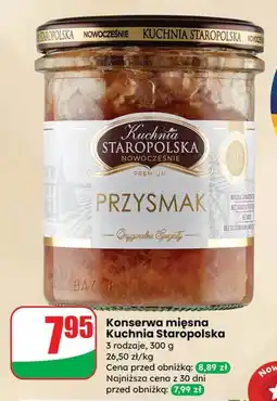 Dino Konserwa mięsna Kuchnia Staropolska 300g oferta