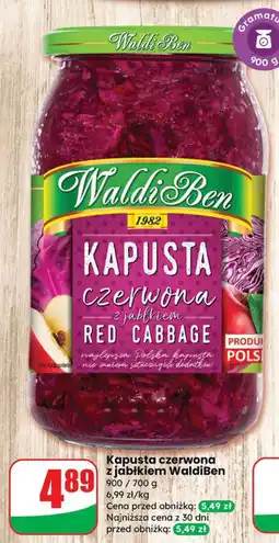 Dino Kapusta czerwona z jabłkiem WaldiBen 900g oferta