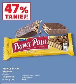 Kaufland Prince Polo wafelek classic oferta
