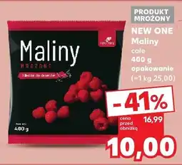 Kaufland Maliny mrożone 400 g New One oferta