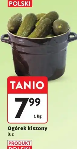 Intermarche Ogórek kiszony luz Intermarche oferta